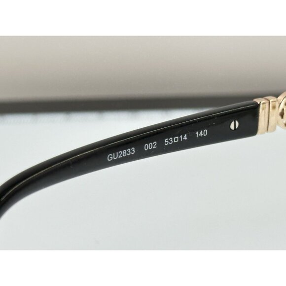 GUESS GU2833 002 Matte Black Metal Optical Eyeglasses Frame 53-14-140 (C4-25) - Picture 8 of 14
